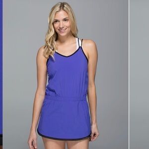 Lululemon Sweaty Or Not Runsie Iris Flower